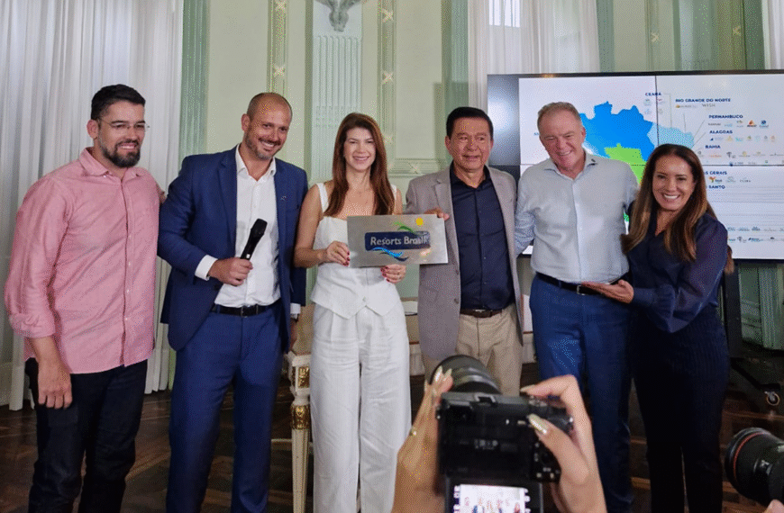 Resort capixaba celebra adesão oficial à Resorts Brasil em cerimônia no Palácio Anchieta